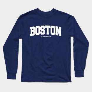 BOSTON Massachusetts V.4 Long Sleeve T-Shirt